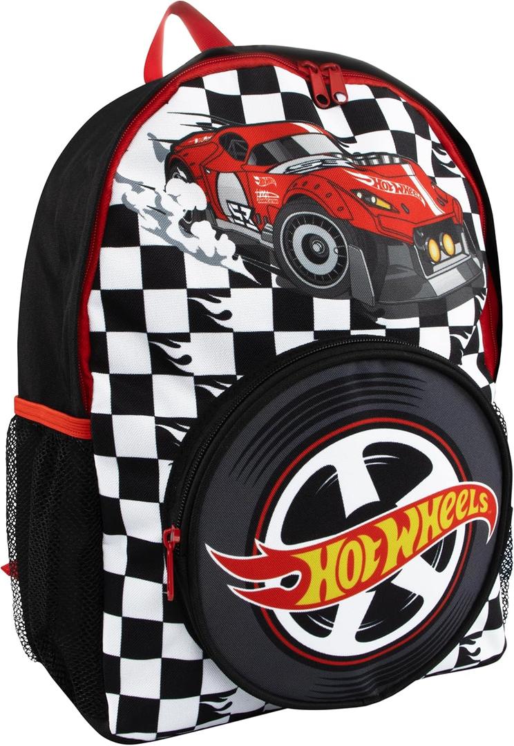 Hot Wheels Backpack | School Backpack for Boys | Boys School Bag | Cars Rucksack