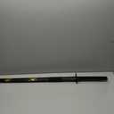 Polypropylene Katana Sword - Japanese Training Sword for Martial Arts Practice, Blunt Samurai Sword for Men and Women, Ideal for Training and Cosplay(BK)