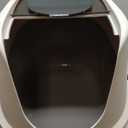 Amazon Basics No-Mess Hooded Enclosed Cat Litter Box, Large, Multicolor, 24 in x 18 in x 17 in