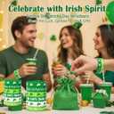2 x St Patricks Day Accessories, St Patricks Day Silicone Bracelets, 24PCS Shamrock Rubber Bracelets Bulk St. Patrick's Day Party Favors Goodie Bag Stuffers Supplies Green Irish Wristbands