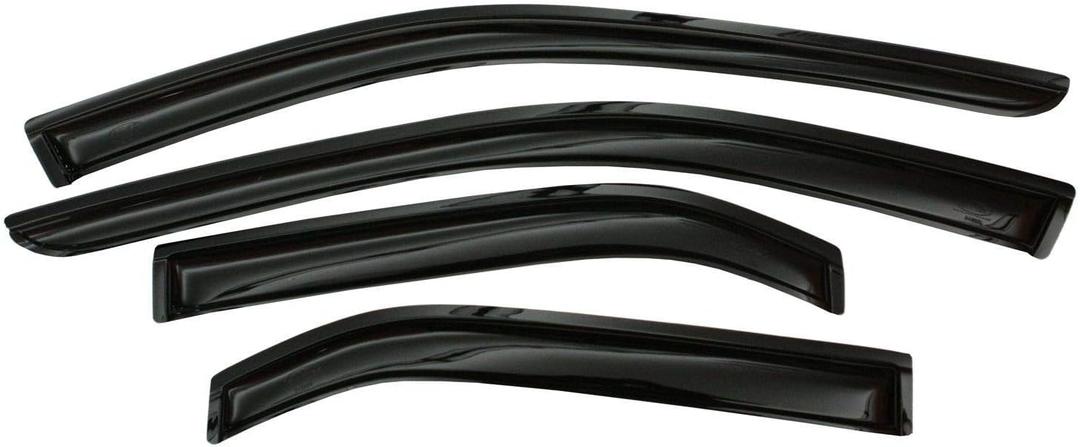 Auto Ventshade [AVS Outside Mount Rain Guards for 2013-2018 Toyota RAV4 | Window Vent Visors, 4 pcs. - Smoke | 94992