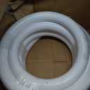 Sealproof 1.5" Dia Flexible PVC Pipe, Swimming Pool and Spa Hose, Pool Plumbing Schedule 40 Tubing, Made In USA, 1-1/2-Inch, 50 FT, White