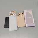 for iPhone 17 Pro Max Case, Liquid Silicone Cover with Camera Protection Anti-Scratch Soft Microfiber Lining Shockproof Protective Phone Case for iPhone 17 Pro Max 6.9", Pink Sand