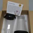 Qipecedm 2 Pack Double Walled Insulated Coffee Mugs with Silicone Lids, 12 OZ Reusable Coffee Cups, Cappuccino, Tea, Latte, Iced Coffee Cups, Travel Mugs, Heat Resistant