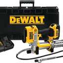 DEWALT 20V MAX Grease Gun Kit, Cordless, 42 Long Hose, 10,000 PSI, Variable Speed Triggers, Battery and Charger Included (DCGG571M1)