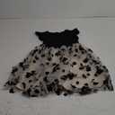 Arshiner Toddler Tutu Dress Little Girls Fluffy Summer Dresses Casual Party Tulle Sundress for Kids  (5-6 Years, Black+flower)