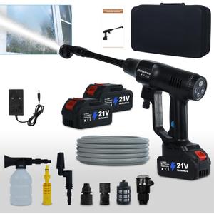 Pressure Washer Cordless Battery Powered 2900PSI with 24.0Ah Battery,Battery Operated Pressure Washer,Portable Power Washer Handheld for Car Cleaning