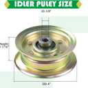 2 Pack 587819701 Spindle Assembly Kit with 532199789 Pulley 177968 Pulley Replaces 587819701, 532187281, 587253301, 587820301, 587125401, 532187292, 532192870, 187281, 187292, 192870, 21549012