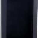 6x8 Shadow Box Frame Black Wood | with a 3/4" Usable Display Depth | Includes a Black Real Suede Texture Acid-Free Backing Board, UV Resistant Acrylic, and Hanging Hardware