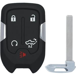 SUPALAND Keyless Entry Remote Control Key Fob Replacement Fits for GMC Sierra 1500 2500 3500 2019 2020 2021 2022 2023 Chevrolet Silverado 1500 2500 3500 HYQ1ES 13522904 13522854 433 MHz