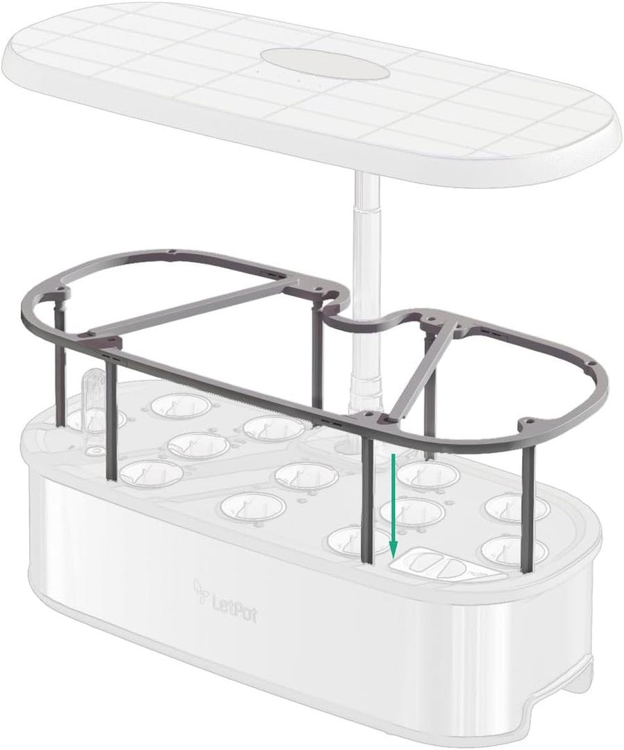 LetPot LPH-SE Hydroponics Growing System Trellis Stand with Stackable Design - Fits LPH-SE (1 Pack)