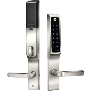 Yale Assure Lock for Andersen Patio Doors, Satin Nickel