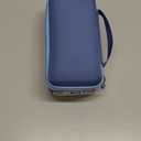 JCHPINE Silicone Cover and Hard Carrying Case for Bose SoundLink Plus Speaker, Protective Silicone Case with Handle and Shoulder Strap (Blue Case)