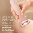 Philips Epilator Series 9000 - Cordless Wet and Dry Electric Epilator, Hair Removal for Legs, Body and Bikini, with ProGuide, 8 Accessories, 60 min. Runtime, Model BRE717/00