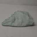 Women's Dressy Casual Loose Jumpsuits One Piece Striped Short Sleeve Button Down Shirt Wide Leg Rompers Summer Outfit Large