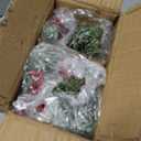 Mini Christmas Tree, Christmas Centerpieces for Tables Mini Christmas Tree with Lights, Tabletop Xmas Tree with Ornaments,Christmas Decoration for Party