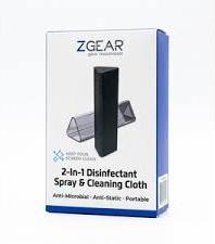 2-in-1 Disinfectant Spray and Cleaning Cloth