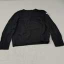 Amazon Essentials Women's Regular-Fit Soft Touch Long-Sleeve Crewneck Sweater, Black, Small