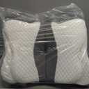 Memory Foam Pillows, Cervical Pillow for Neck and Shoulder Pain Relief, Ergonomic Contour Bed Pillow, Soft for Side Sleep Stomach Sleeping and Back Sleeper (Queen Size, Grey)