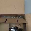 SCHLAGE F40 BWE 618 GSN Bowery Knob with Greyson Trim Bed and Bath, Polished Nickel (Privacy)