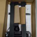 suptek Universal Foldable Projector Wall Mount - Adjustable Bracket for Projectors, Compatible with 1/4", M4 & M6 Screws, Heavy-Duty & Space-Saving Design, Black, MA1330YT (6.6lbs Capacity)