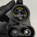 Ecogenix NACS to CCS1 Electric Vehicle Adapter with Interlock - (500A/1,000V) - Compatible with Tesla Superchargers - CCS1 EV Fast Charging with Vortex Plus [Check Automaker for Compatibility]