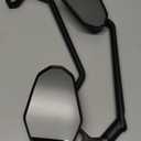 Diyife Bike Mirror, [Long Arm] 2 Pcs HD Wide Angle Large Bicycle Mirrors for Handlebars, 360Adjustable Anti-shake Bicycle Rear View Mirror, Bike Accessories for Ebike Scooter Mountain Road Bike