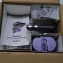Bed Vacuum Cleaner Mattress Vacuum Cleaner,16Kpa Powerful Handheld Vacuums with UV-C Light & Double Dust Cup & High Heating & Ultrasonic & Anion for Bed Sofa (Corded,Purple)