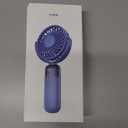 TOPK Portable Handheld Fan, 5000mAh Battery Operated Fan With LED Display, Handheld/Neck/Desk 3 in 1 Personal Mini Desk Fan, 360 Rotatable 4 Speed Small Fan for Makeup, Home, Office, Travel, Outdoor