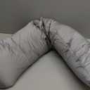 SleepCloud Weighted Body Pillow 6.5lbs  Weighted Pillow for Deeper Sleep (41" x 10")  Cooling Body Pillows for Adults, Full Body Pillow for Sleeping, Side Sleeper Body Pillow with Cover