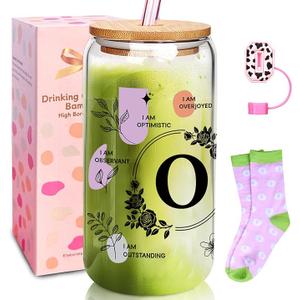 Anotion Cute Cups - Initi-Al Gifts: White Elephant & Gag Gifts, Personalized Monogrammed Coffee Cups for Christmas & Birthdays
