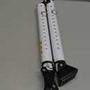 Master Lock White Compact Door Stopper Folding Security Bar, Adjustable from 25-1/2 to 43-1/2 Inches Long for Hinged and Sliding Doors, Door Barricade, Pack of 2, 270EC2