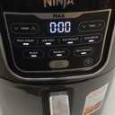 Ninja AF161 Max XL Air Fryer that Cooks, Crisps, Roasts, Bakes, Reheats and Dehydrates, with 5.5 Quart Capacity, and a High Gloss Finish, Grey, 5.5 Qt Max