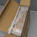 8x10 Shadow Box Frame in Wood Color with Linen Back - Shadow Box Frame with Paulownia Wood and Real Glass Cover for Wall or Tabletop Display