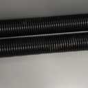 Pair of 180 lbs Heavy Duty Garage Door Extension Springs Stretch Spring,High Precision Electrophoresis Black Coated for Corrosion Resistance,MIN 18000 Cycles for 7ft Garage Door Springs Replacement