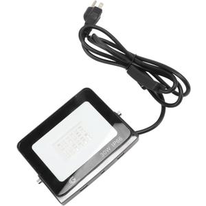 aqxreight 30W Outdoor LED Flood Light with Plug Switch for Bars Clubs Body Painting and Fluorescent Effects
