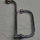 TS Brass 067X Double Jointed Swing Spout, Chrome