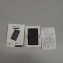 2026 Wallet Tracker Card (iOS and Android) Slim Tracking Card, 6-12 Years Battery Bluetooth Smart Card, Work with Apple Find My & Google Find Hub, GPS Locator for Luggage, Passports, Keys, Backpack (BLACK)