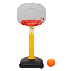 Little Tikes Easy Score Basketball Set, Yellow, Balls, 23.75 x 22 x 61 inches