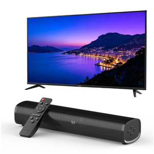 Fansbe Direct HDMI Sound Bar Smart TV Home Theater Surround TV Speakers Bluetooth HDMI AUX OPT COAX USB Home Audio Surround Sound System For PC Projector Game News Music Movie