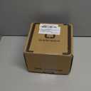 Goldenwarm 20 Pack 3 Inch Brushed Nickel Cabinet Pulls Square Drawer Handles Silver Kitchen Hardware Cupboard Dresser (3in, 76mm hole centers)