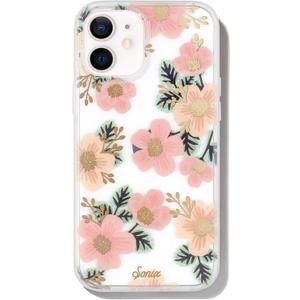 2 x Sonix Southern Floral Case for iPhone 12 / 12Pro [10ft Drop Tested] Women's Protective Pink Flower Clear Cover for Apple iPhone 12, iPhone 12 Pro, (297-0231-0011)