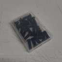 5/16-18 x 1" (20 Pack) Flat Head Hex Socket Cap Screws Bolts, Black Oxide 304 Stainless Steel 18-8, Hex Drive, Bright Finish, Fully Machine Thread