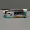 Toy Camper RV Trailer Towing Supercar Sports Model Car Diecast Motorhome Toys for Boys Pull Back Toy Cars, Beach Sandbox Outdoor Adventure Play Set, 3 4 5 6 Years Old Kids Toddlers Gifts, White