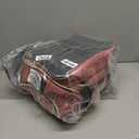 YOREPEK Nail Polish Organizer Case With Foam Inserts Protect Up 96 to 100+ Bottles (15ml/0.5 fl.oz) UV lamp, Travel Nail Tech Carrying Case with Adjustable Space for Gel Dip Powder Tips Set, Pink