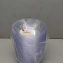 [30 Pack 16 OZ Bowls] Edge Collection Clear Plastic Party Bowls Premium heavyweight Elegant Disposable Tableware Dishes