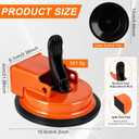 Floor Gap Fixer Tool, Heavy Duty Floor Gap Fixer Suction Cup Tool with Adjustable Height Setter, Enhanced Vacuum Suction Cup, Flooring Gaps Repair Tool for Laminate, Vinyl, Wood & Tile Flooring