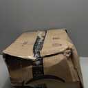 TV Stand with LED Lights, Entertainment Center with Open Shelves and Fabric Drawer, Media Console for 55 Inch TV, Television Stands for Living Room, Bedroom, Black (46.1 Inches)