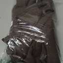 Sweetyweee 2 Piece Thermal Maternity Lounge Set Postpartum Pregnancy Fleece Loungewear Long Sleeve Top and Wide Leg Pant XL