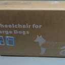 TianfuSpanda Adjustable Large Dog Wheelchair for Back Legs, Upgraded Wheel, Disabled Pets, Leg Brace, Mobility Aid for Large Pets, Hind Limb Rehabilitation, Older, Disabled (XL(Chest 28.3-33.9in))